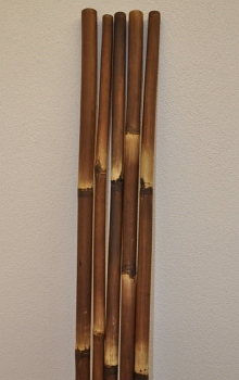 Bambusov ty 5 - 6 cm, dlka 2 metry - barven hnd