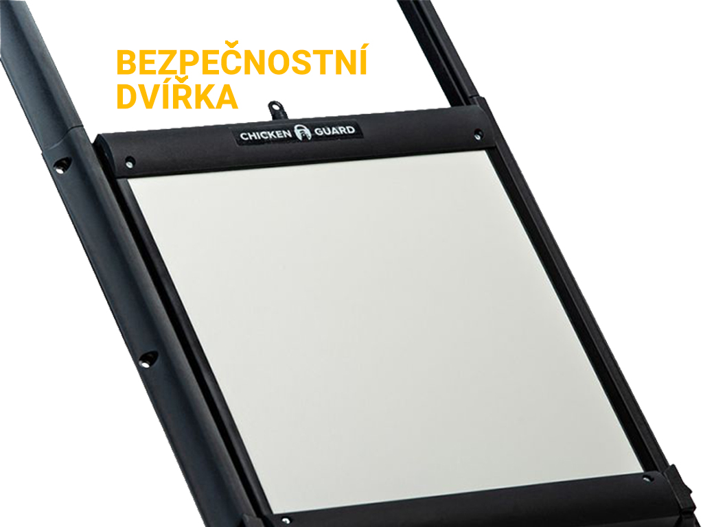 Bezpečnostní dvířka s pojistkou ke kurníku CHICKEN GUARD DOOR 25x30