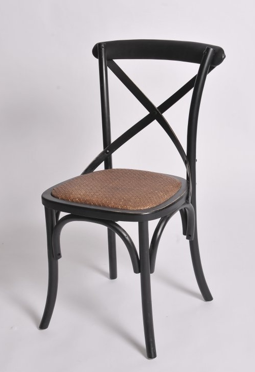 Dřevěná židle ANTIK NOOR černá | RYCHLÉ DODÁNÍ