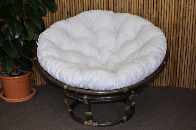 Papasan tmav 100 cm bl polstr