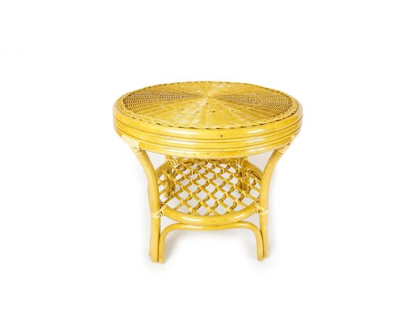 Ratanový stolek JANEIRO - světlý med