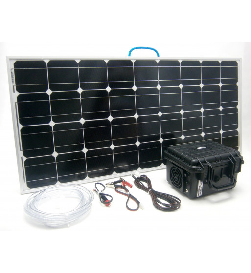 SO115 - 100W solární systém pro vzduchování 80l/ min