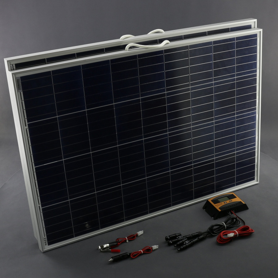 SO107 - 200W/ 12V solární nabíječka autobaterií
