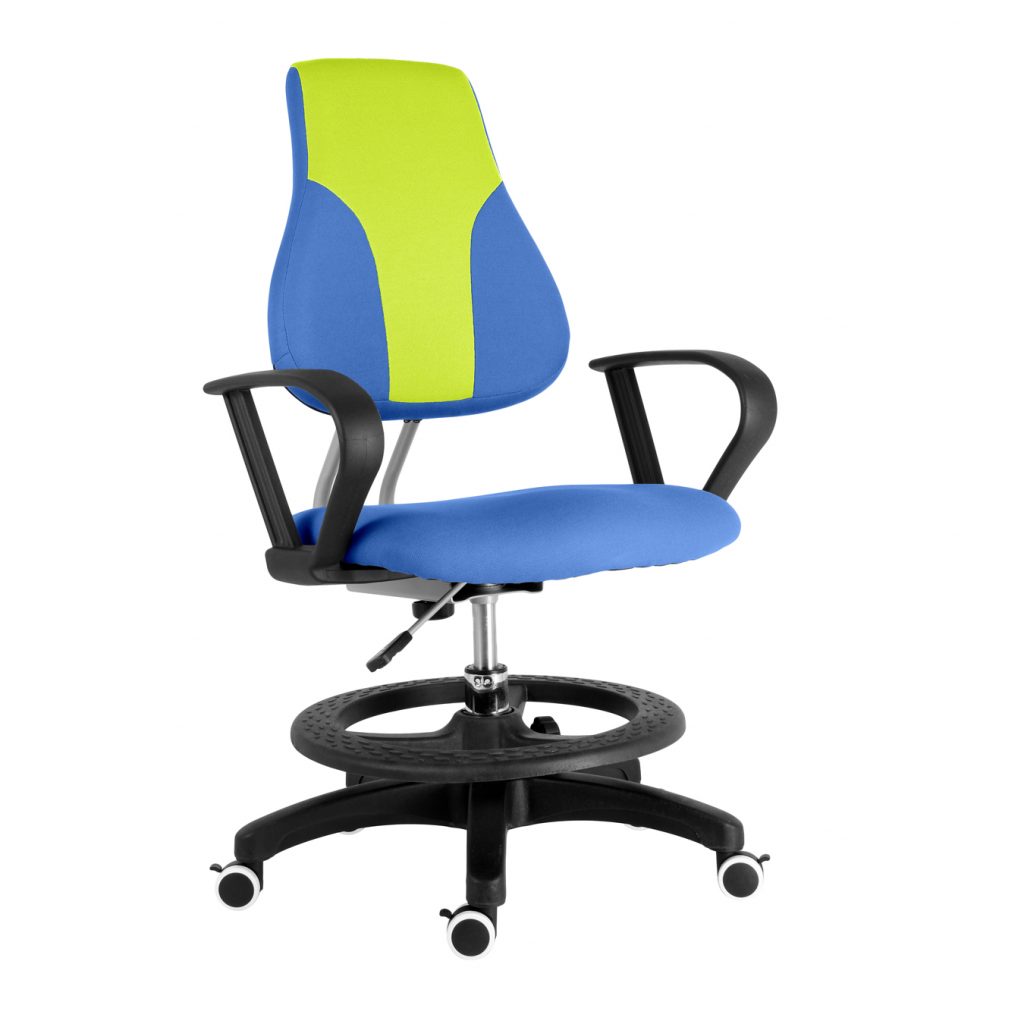 Dětská rostoucí židle NEOSEAT KINDER modro-reflexní zelená (AKČNÍ CENA)