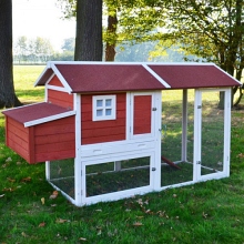 Devn kurnk MILNO RED MAXI, 2200x740x1200 mm