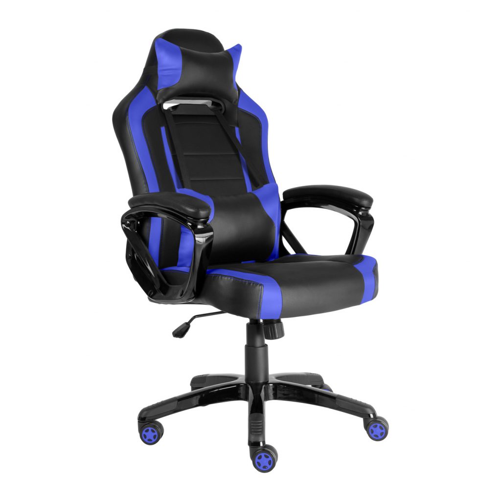 Herní židle NEOSEAT NS-020 černo-modrá