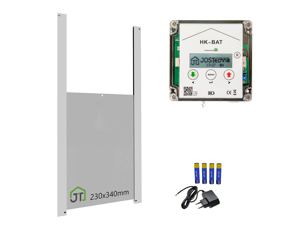 Komplet automatickho otevrn a zavrn kurnku JOSTechnik HK-Bat 23x34 D