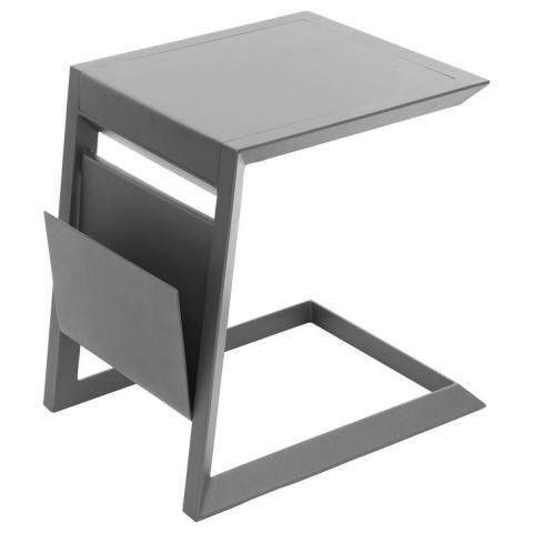 Luxusn zahradn odkldac stolek ALLURE - grafit