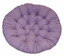 Polstr deluxe na keslo papasan 100 cm - ltka fialov melr