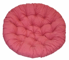 Polstr deluxe na keslo papasan 100 cm - ltka malinov melr