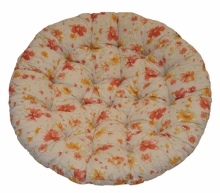 Polstr na keslo papasan 100 cm motiv kvtiny
