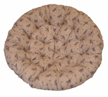 Polstr na keslo papasan 110 cm levandule