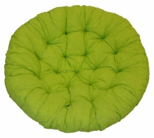 Polstr na keslo papasan 115 cm svtle zelen melr