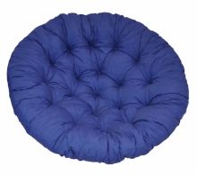 Polstr na keslo papasan 115 cm tmav modr melr