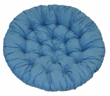 Polstr na keslo papasan 115 cm tyrkysov melr
