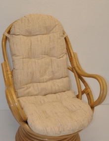 Polstr na keslo Swivel - ltka Ebony