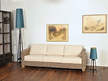 Ratanov sofa CASTILA kubu grey v.polstru