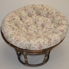 Ratanov papasan 100 cm hnd polstr motiv ptci