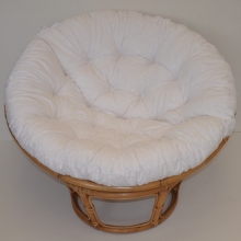 Ratanov papasan 110 cm  medov bl polstr