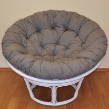 Ratanov papasan 110 cm bl polstr ed melr
