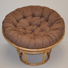 Ratanov papasan 110 cm medov polstr hnd melr