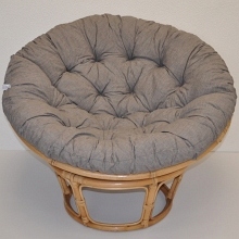 Ratanov papasan 110 cm medov polstr ed melr