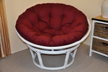 Ratanov papasan 115 cm bl - polstr vnov