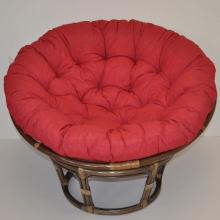 AKCE! Ratanov papasan 115 cm hnd - polstr vnov melr