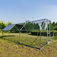 Venkovn klec - oplocen vbh s plachtou - 6x3x2m - deluxe